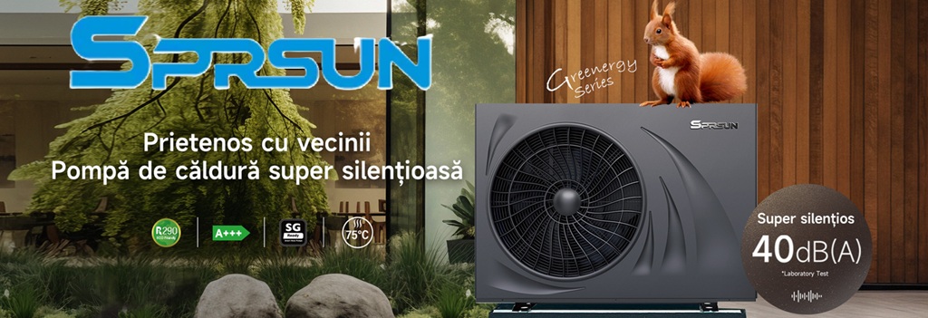 SPRSUN Pompă de căldură